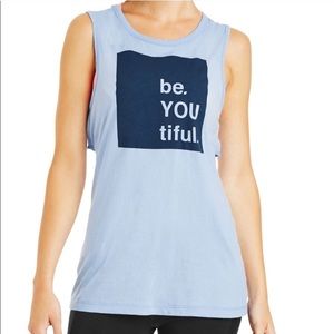 🚫 SOLD- Lorna Jane BE YOU TIFUL Workout Tank- S